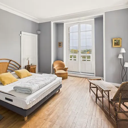 Grand Manoir Avec Terrasse Et Piscine Pour 10 سان-ليون-سور-فيزير