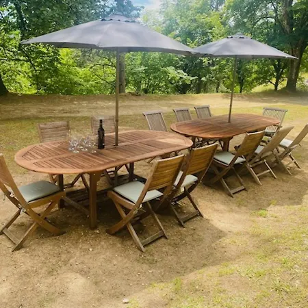 Grand Manoir Avec Terrasse Et Piscine Pour 12 * Saint-Leon-sur-Vezere