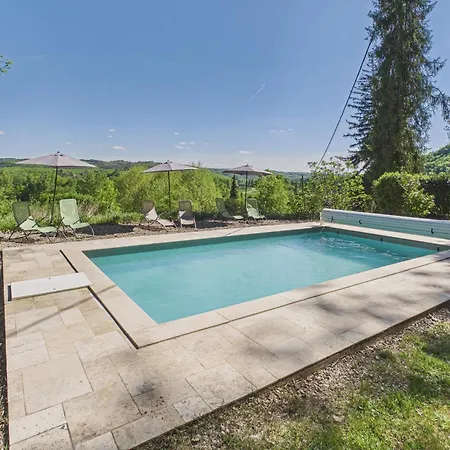Grand Manoir Avec Terrasse Et Piscine Pour 12 *