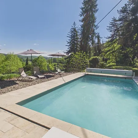 Grand Manoir Avec Terrasse Et Piscine Pour 12 Saint-Leon-sur-Vezere