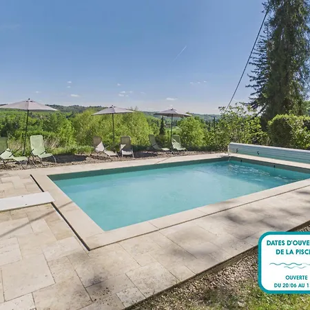 Grand Manoir Avec Terrasse Et Piscine Pour 12